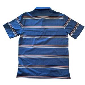 Nike Golf Tour Performance Dri-Fit Striped Polo Men's Medium short sleeve tennis
